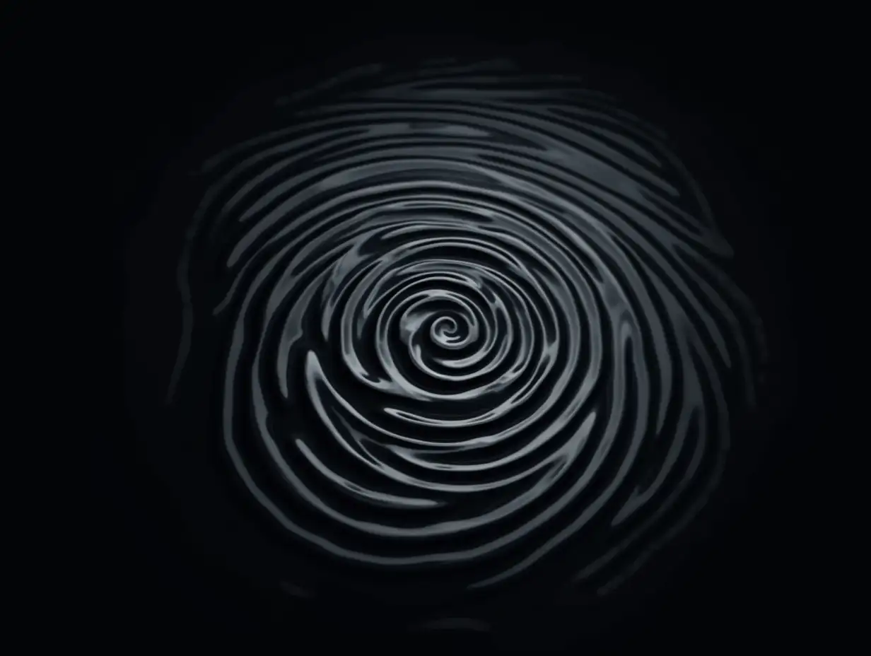IntersectingIntersecting-Ripples-Design-Ripples-on-Dark-Background-Abstract-Art