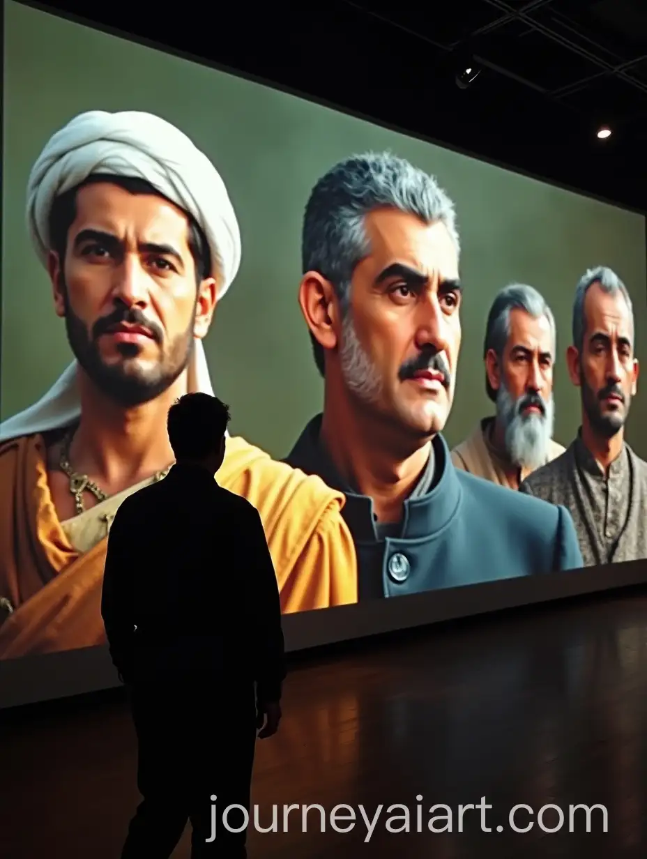 Cinematic-Depiction-of-Mohammad-Reza-Shah-Pahlavi-and-Historical-Iranian-Figures