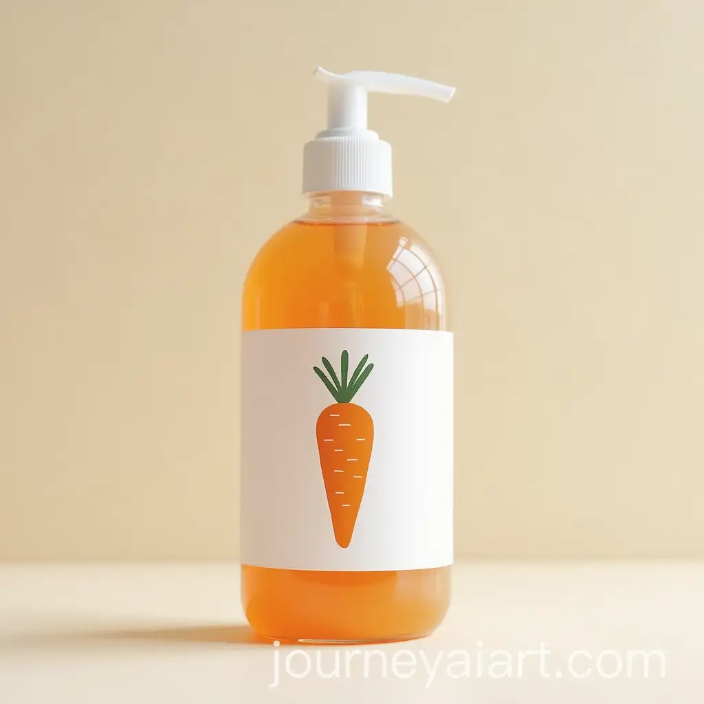 Refreshing-Carrot-Shower-Gel-with-Minimalist-Design
