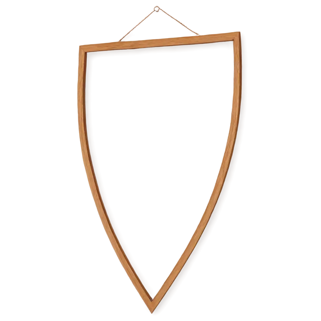 Wooden-Frame-Hanging-on-Wall-PNG-HighQuality-Transparent-Image-for-Versatile-Use