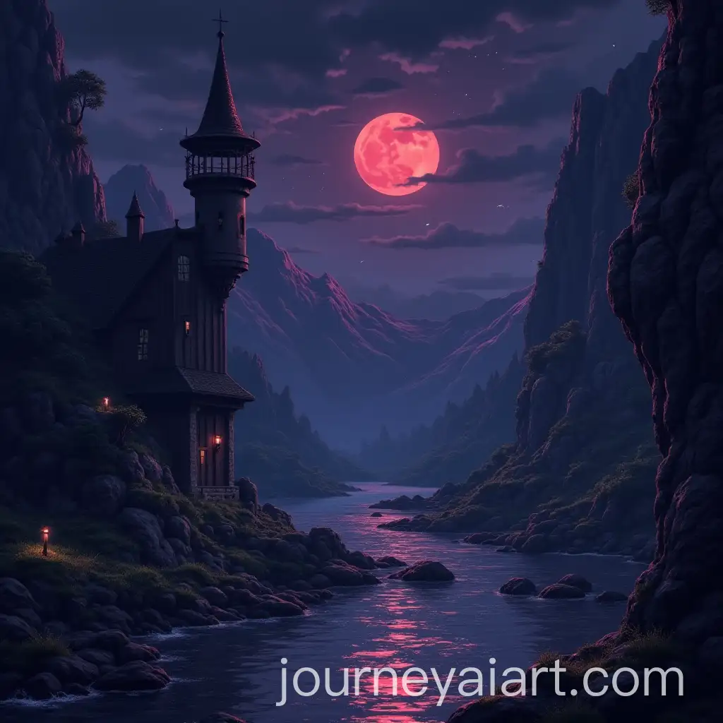 80s-Dark-Fantasy-Minecraft-Artwork