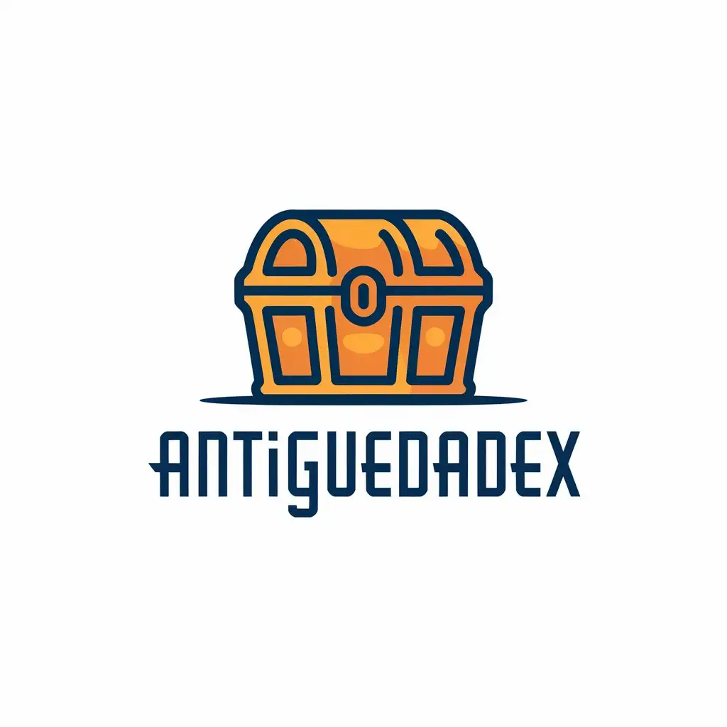 a vector logo design,with the text "Antiguedadex", main symbol:antiguo,Moderate,clear background