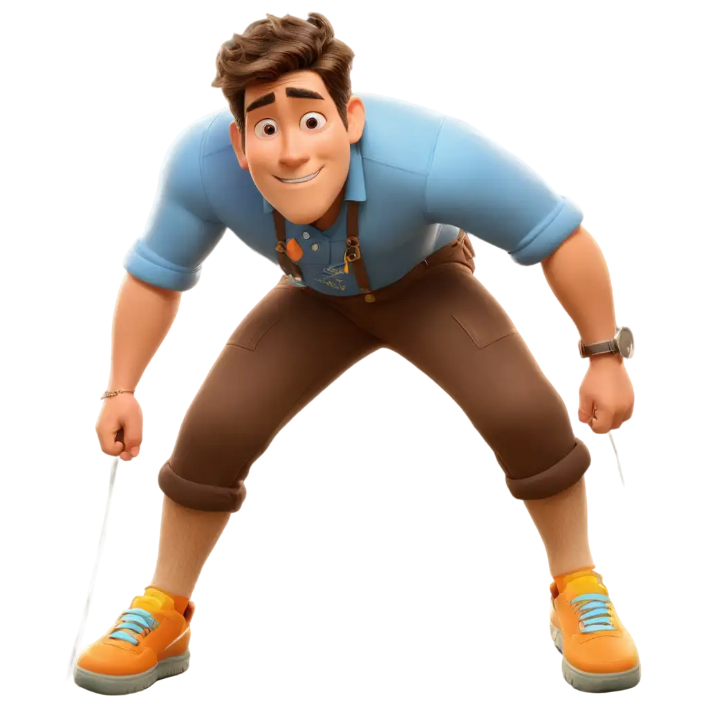 4YearOld-Boy-in-Disney-Pixar-Style-PNG-Image-Humor-and-Playful-Charm