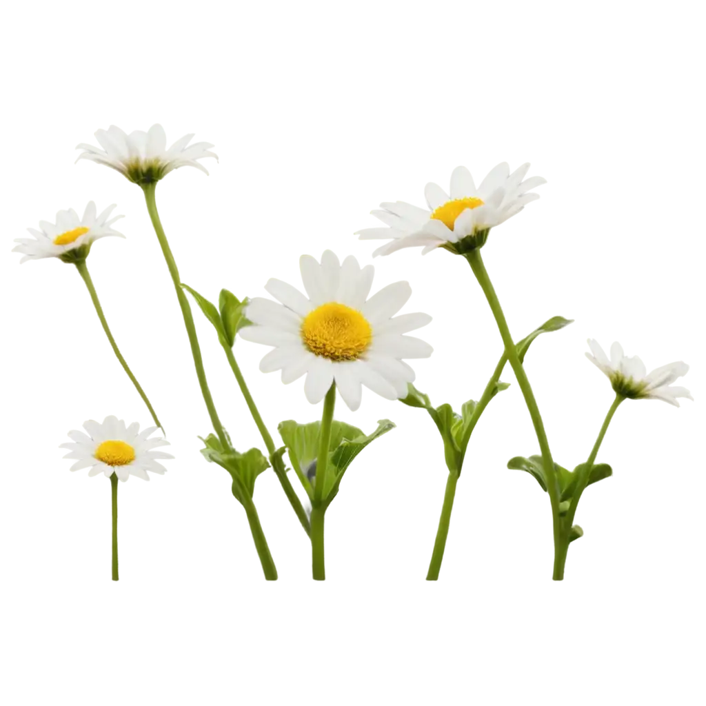 HighQuality-Daisy-Flower-PNG-Image-for-Digital-Art-and-Design-Projects