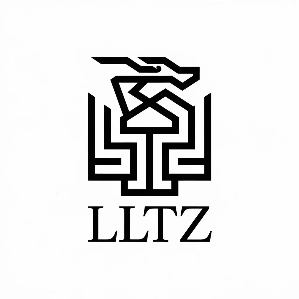 LOGO-Design-For-LLTZ-Minimalistic-Dragon-Symbol-for-Finance-Industry