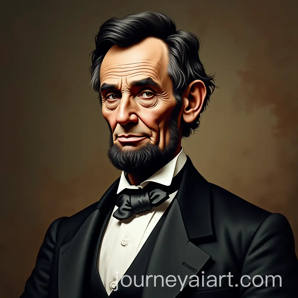 Portrait-of-Abraham-Lincoln-in-Historical-Style