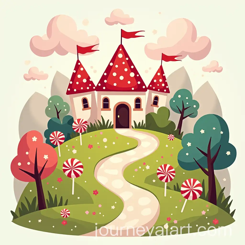 Whimsical-Candy-Land-in-Simple-Art-Style