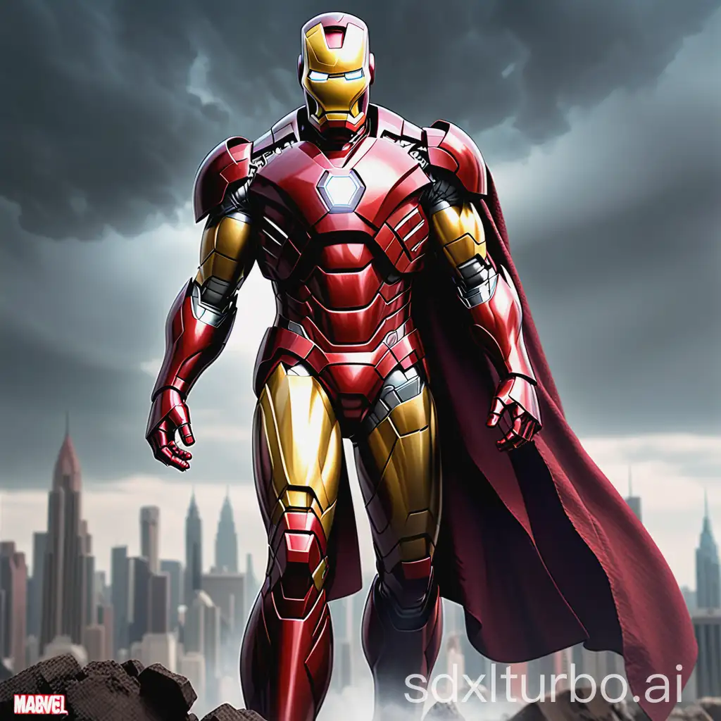 Iron Man and Magneto combined