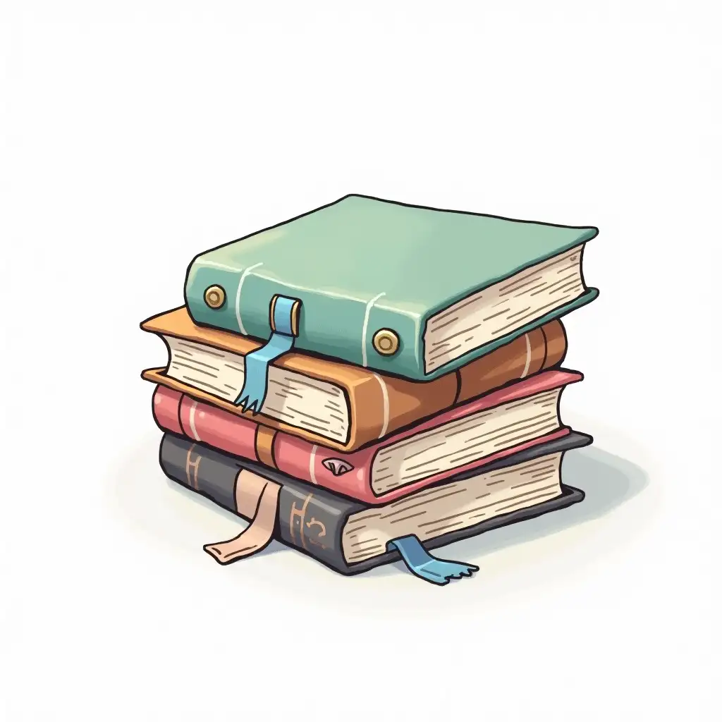 Fantasy-Books-on-White-Background