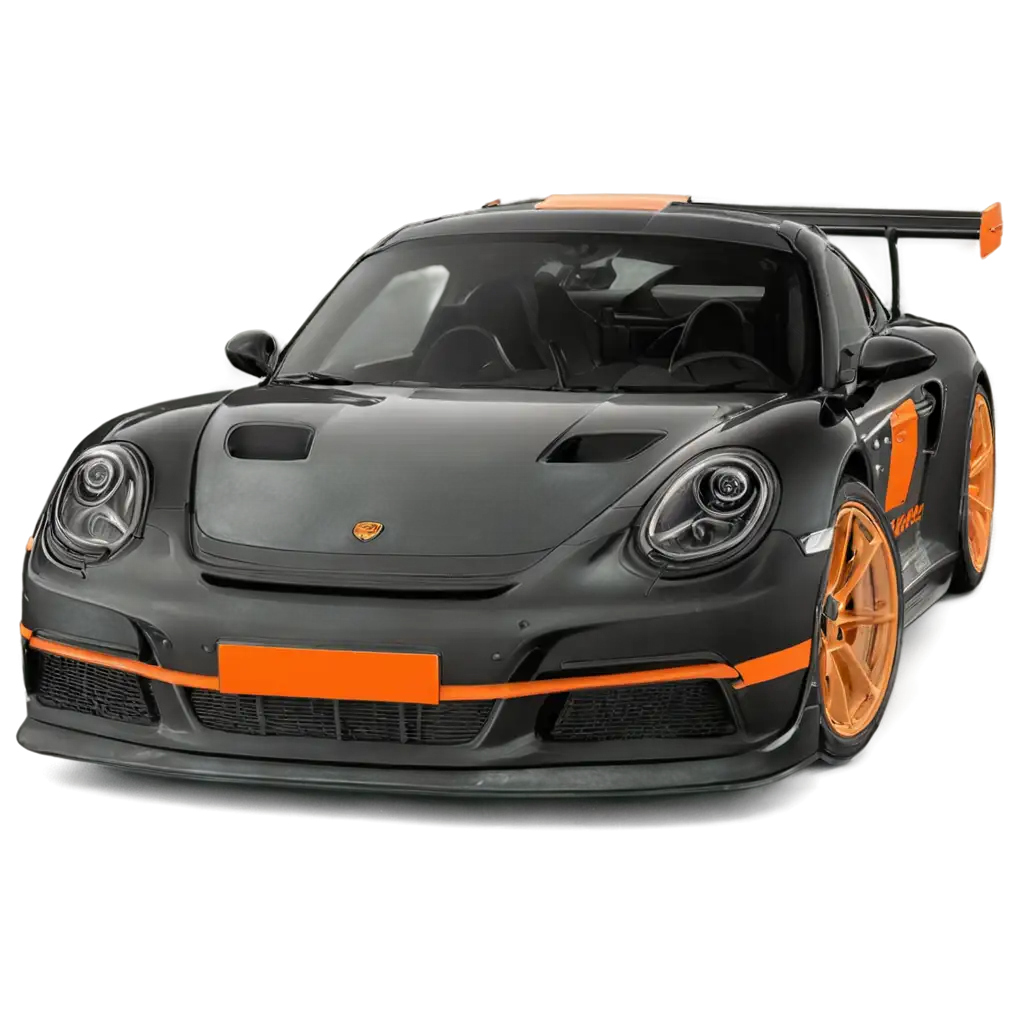 HighQuality-PNG-Image-of-Porsche-GT3-RS-Front-View-Enhance-Your-Visual-Experience