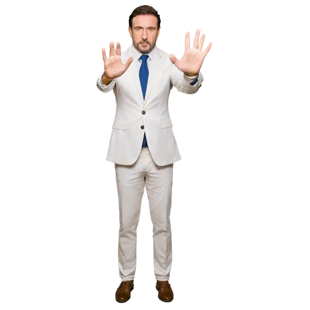 Feared-Man-in-White-Suit-PNG-Image-Powerful-Iconic-Representation-for-Multiple-Uses