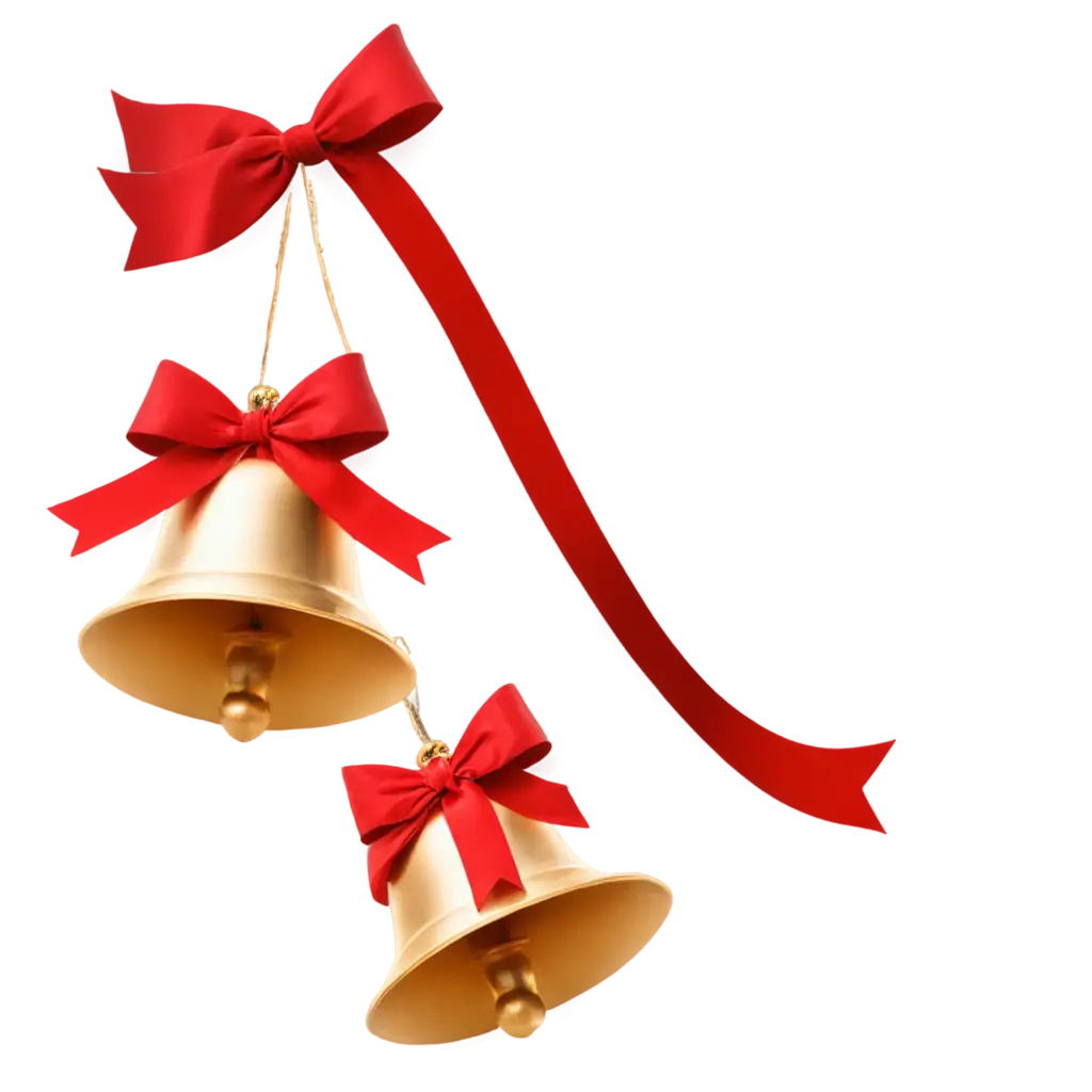 Golden-Bells-with-Red-Christmas-Bow-PNG-HighQuality-Holiday-Decoration-Image