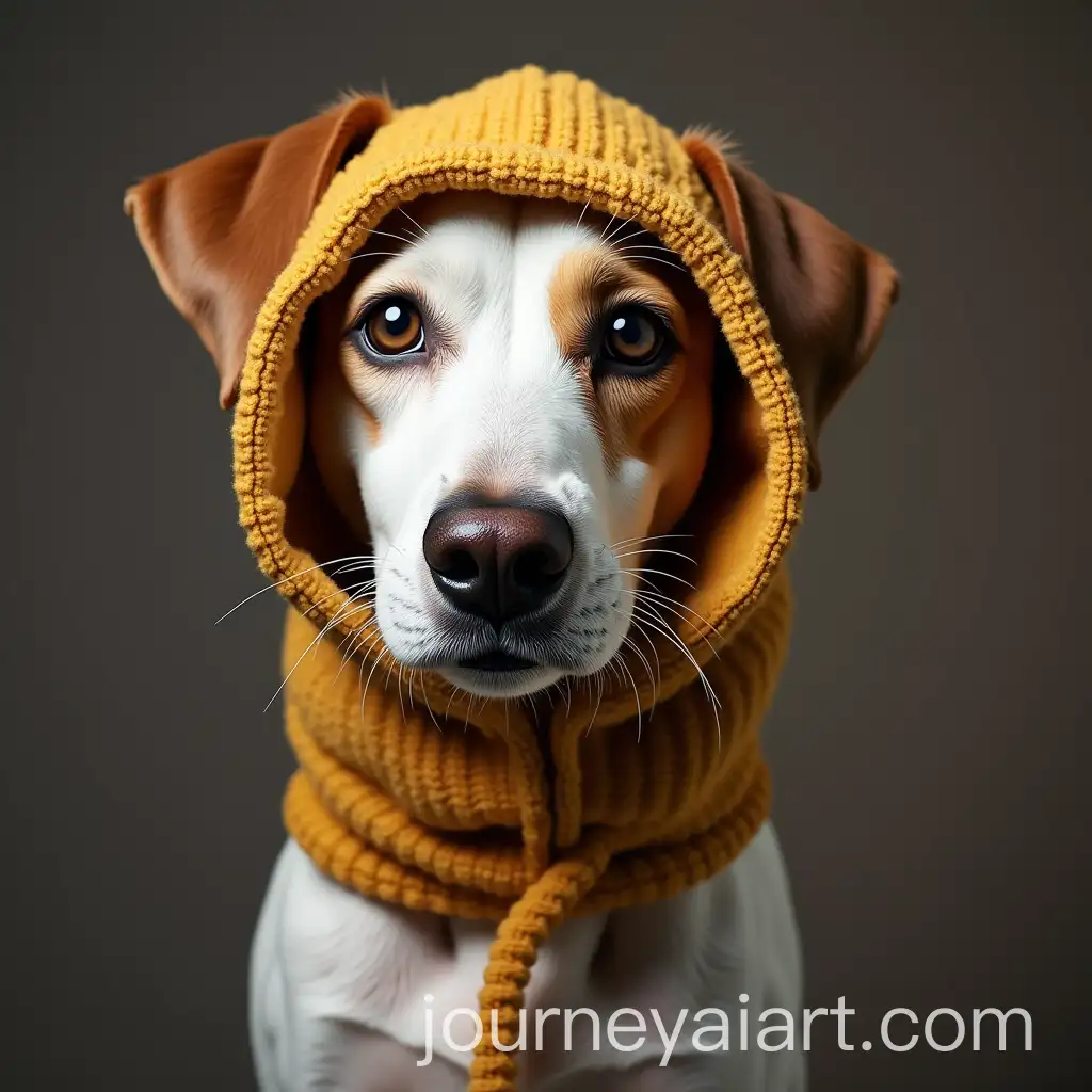 Snoopy-Dog-Wearing-a-Balaclava