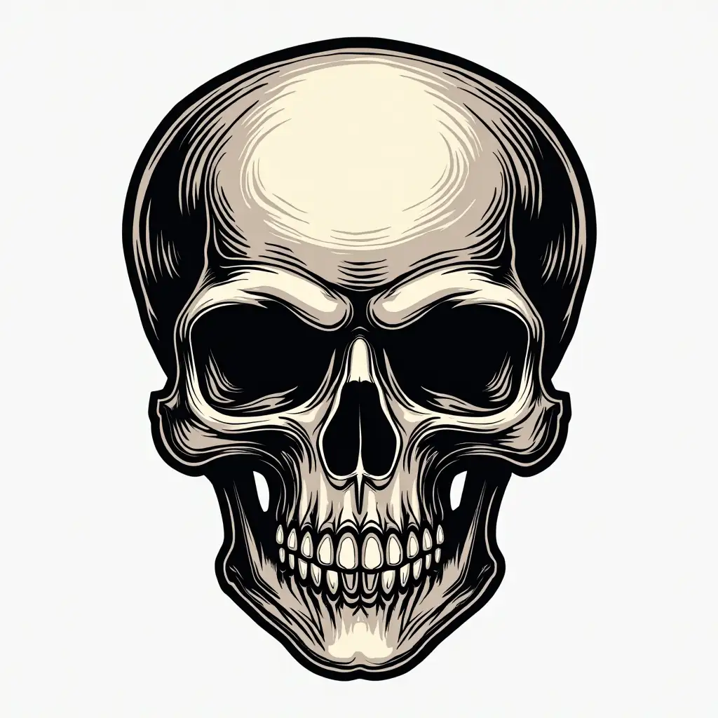 logo skull head