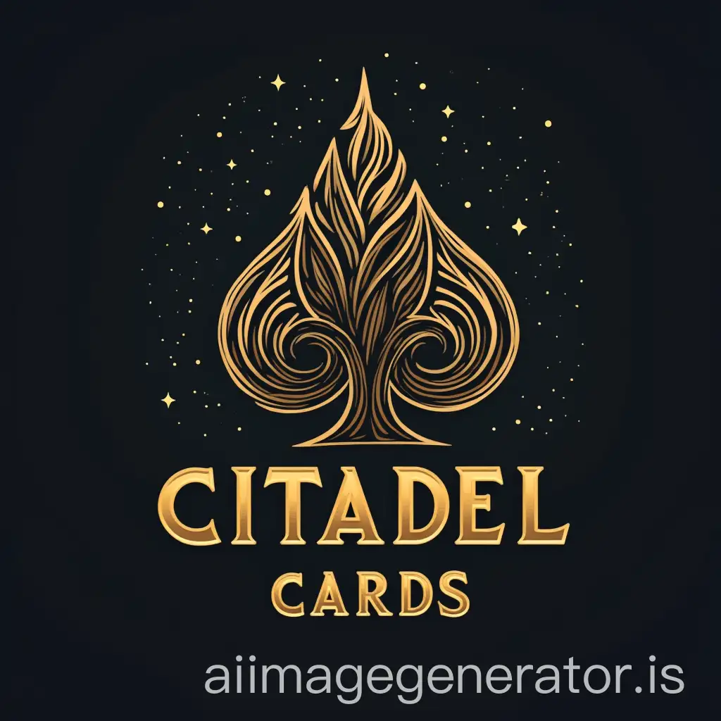 Logotype-Design-for-Citadel-Cards-Card-Playing-Group