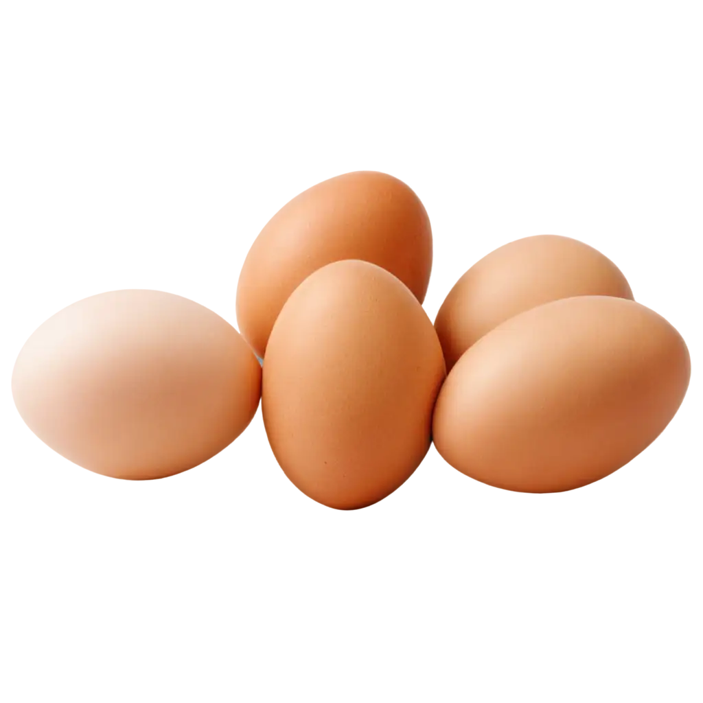 Transparent-PNG-of-Three-Chicken-Eggs-for-Versatile-Use