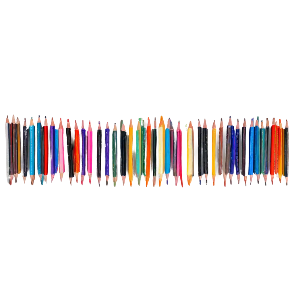 Vibrant-Colorful-Pencil-PNG-Image-for-Creative-Designs-and-Artistic-Projects