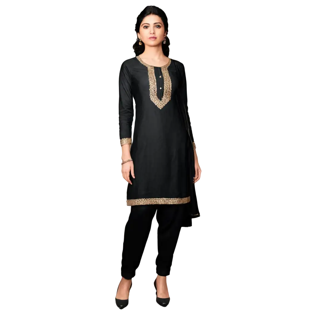 Black-Suit-Salwar-PNG-Image-for-Fashion-and-Design