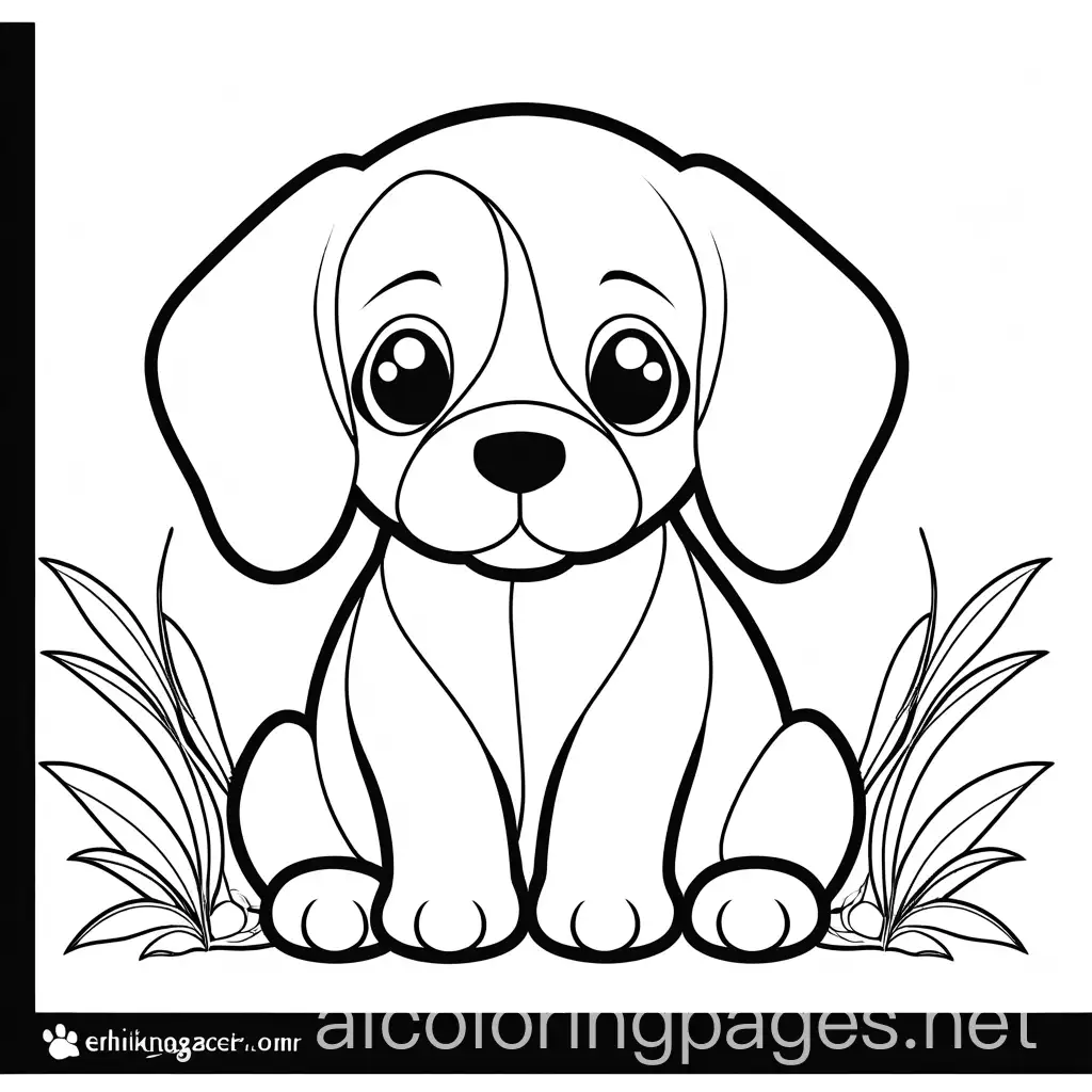 Adorable-Beagle-Puppy-Coloring-Page-for-Kids