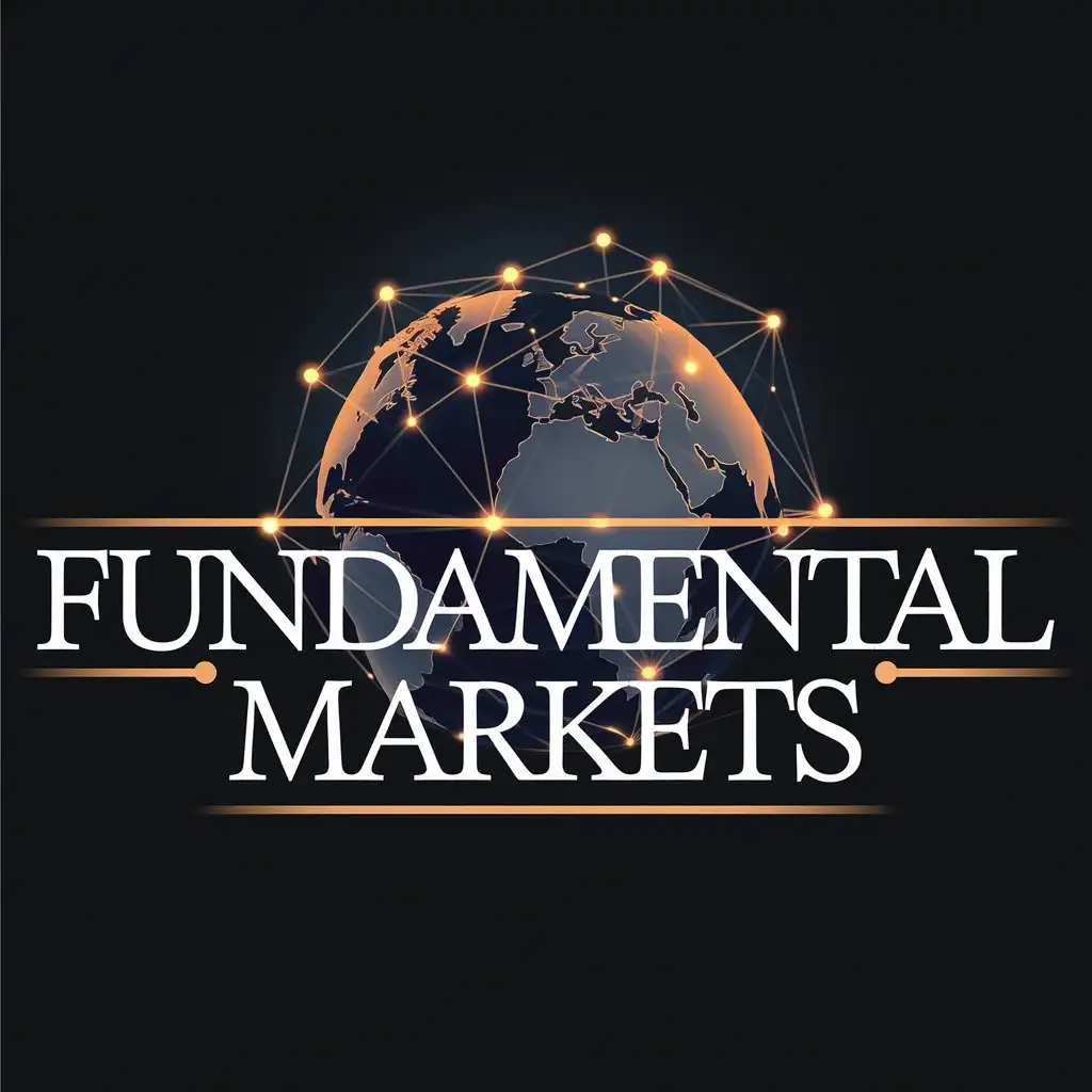 Professional-Logo-for-Fundamental-Markets-with-Dark-Blue-Globe-and-Connected-Nodes