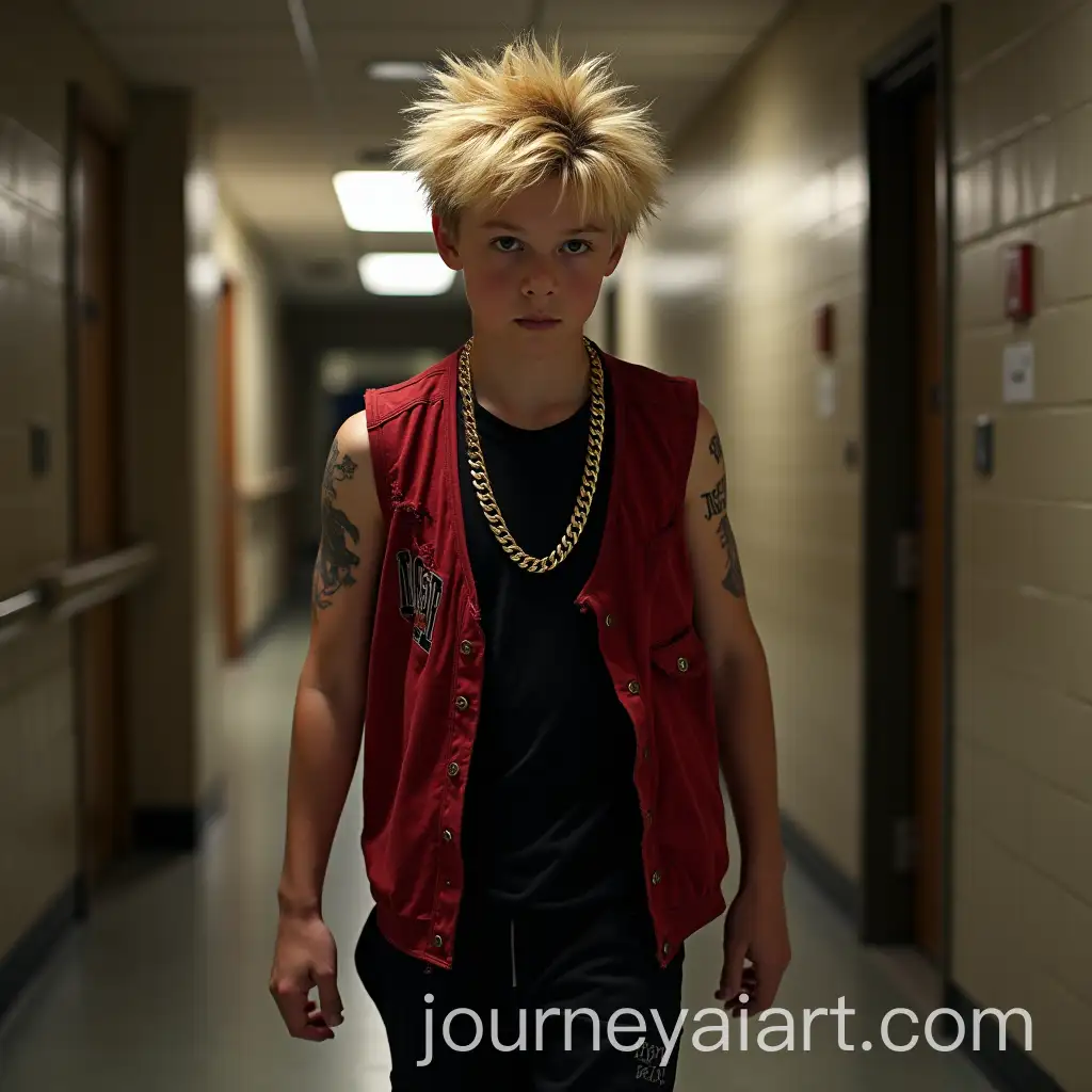 Tough-Angry-5th-Grader-Walking-Out-of-Juvenile-Hall