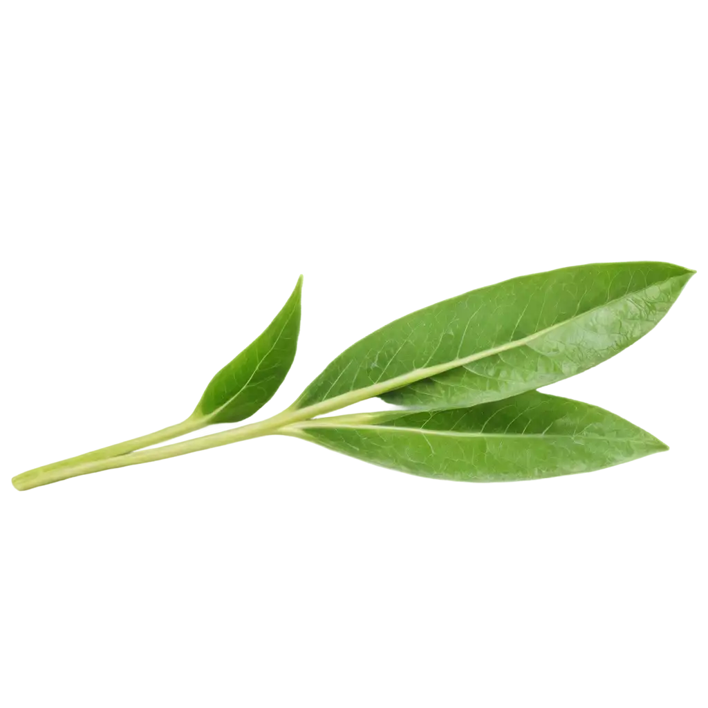 HighQuality-PNG-Image-of-a-Green-Stem-with-Elongated-Leaves-Vibrant-Natural-and-Elegant