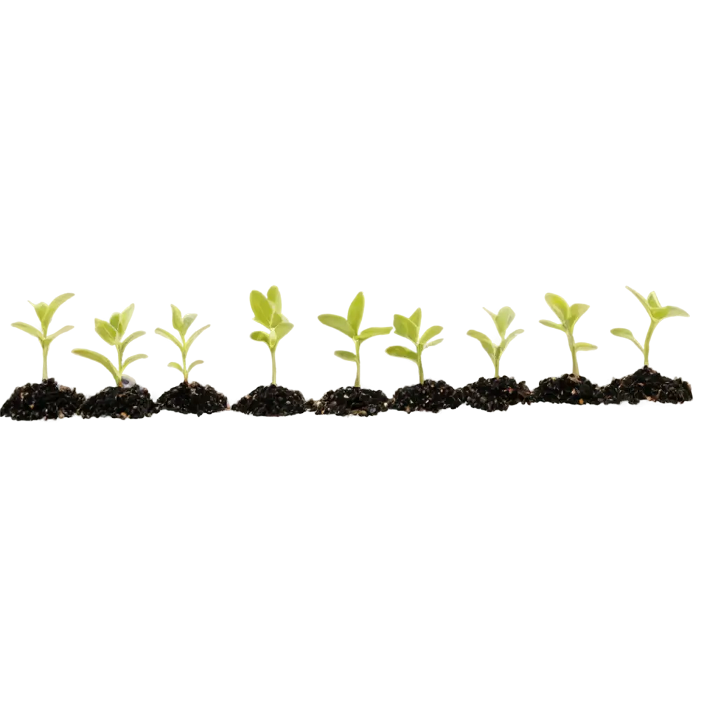 Vibrant-Line-of-Seedlings-PNG-Image-Freshness-and-Growth-Captured