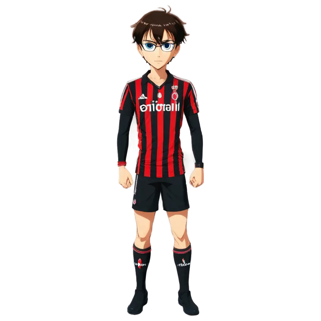 Detective-Conan-Wearing-AC-Milan-Shirt-PNG-Image-HighQuality-Transparent-Artwork