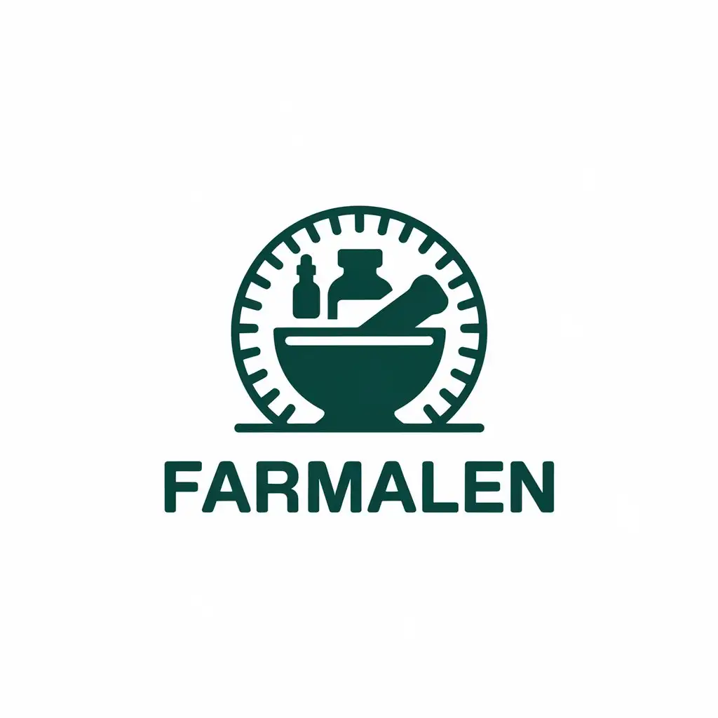 LOGO-Design-for-Farmalen-Pharmacy-Themed-with-Clean-and-Moderate-Aesthetics