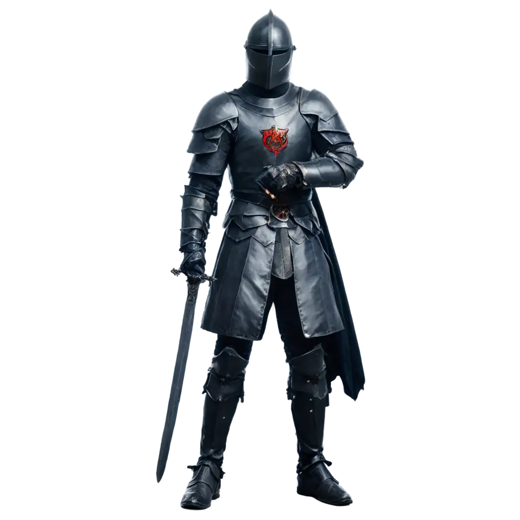 Black-Knight-with-Sword-in-War-PNG-Image-for-HighQuality-Visuals-and-Versatile-Usage