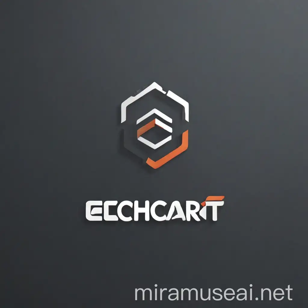 Create a E-commerce logo for EchoCart