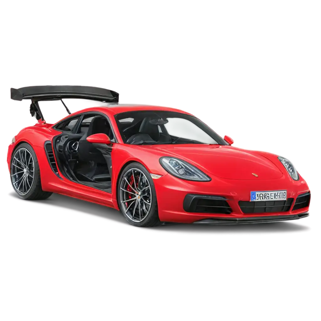 HighQuality-PNG-Image-of-a-Red-Porsche-Car-with-Moving-Wheels