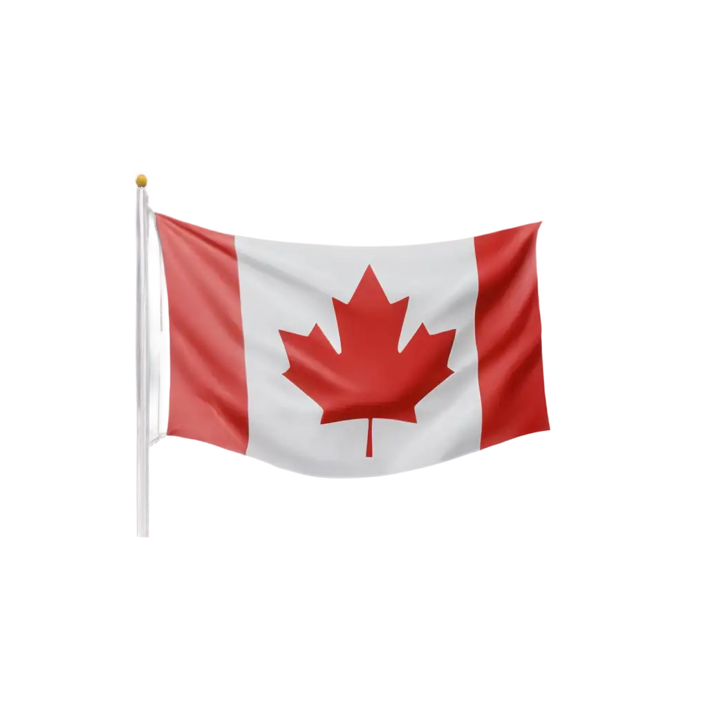 HighQuality-3D-Canada-Flag-PNG-Image-Expertly-Crafted-for-Versatile-Online-Use