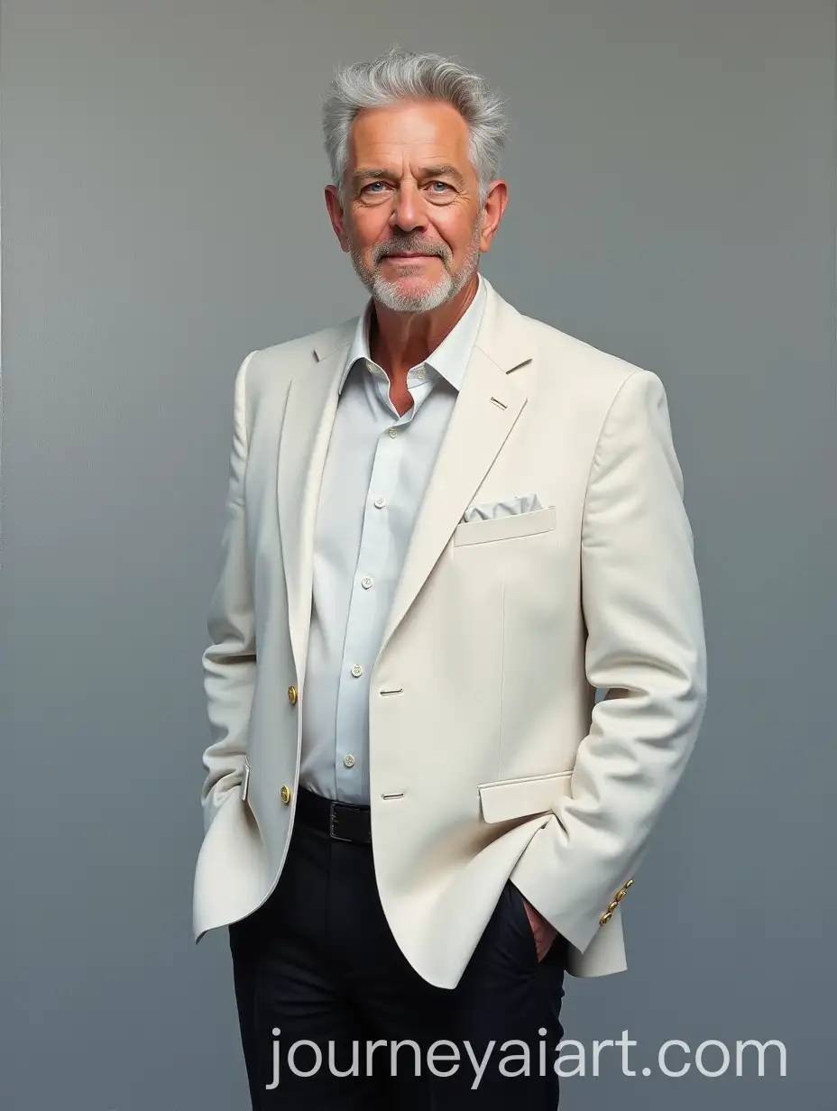 Elegant-Older-Man-in-White-Tuxedo-Portrait