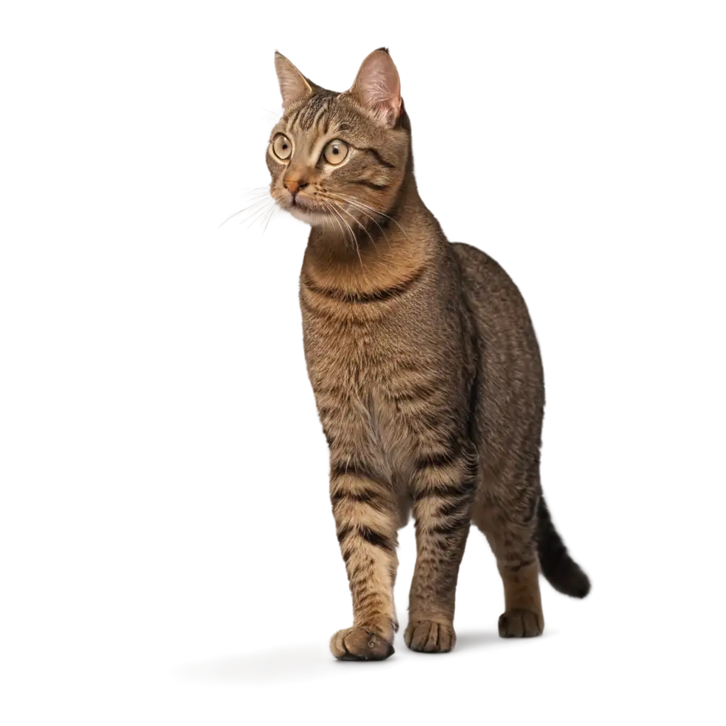 Cat-Walking-on-the-Road-PNG-Image-HighQuality-Transparent-Background