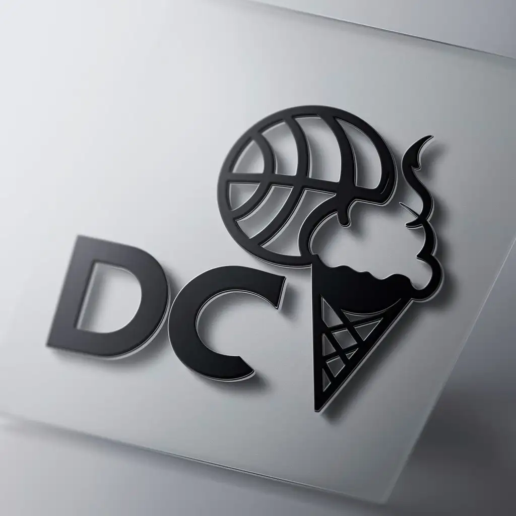 LOGO-Design-for-DCT-Dynamic-Basketball-and-Refreshing-Ice-Cream-Theme