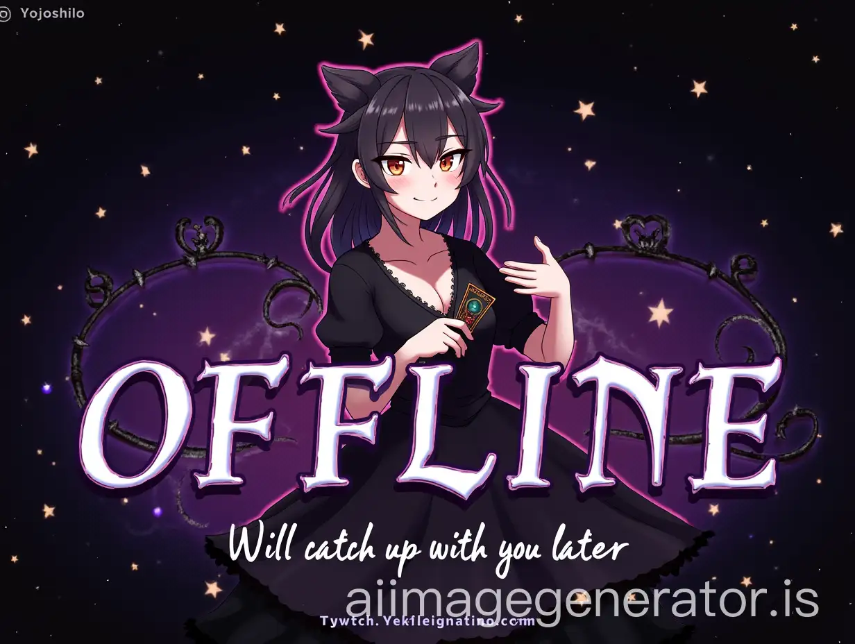 Mystical-Offline-Banner-Featuring-Yoshiko-with-Magical-Elements