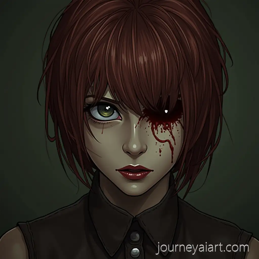 Heather-Mason-Bloody-Face-Portrait-from-Silent-Hill-3