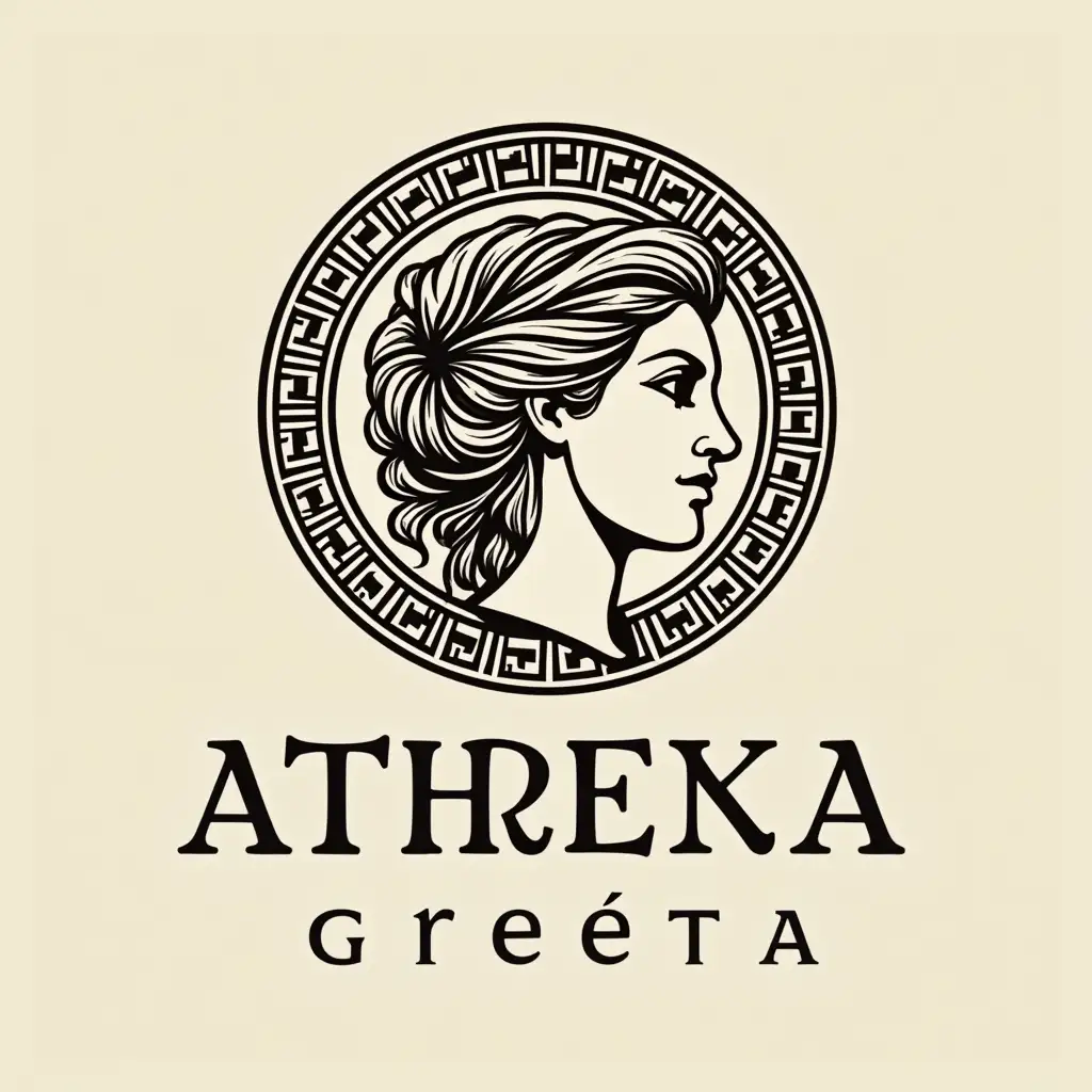 Logo-Design-Featuring-Greek-Goddess-Athena