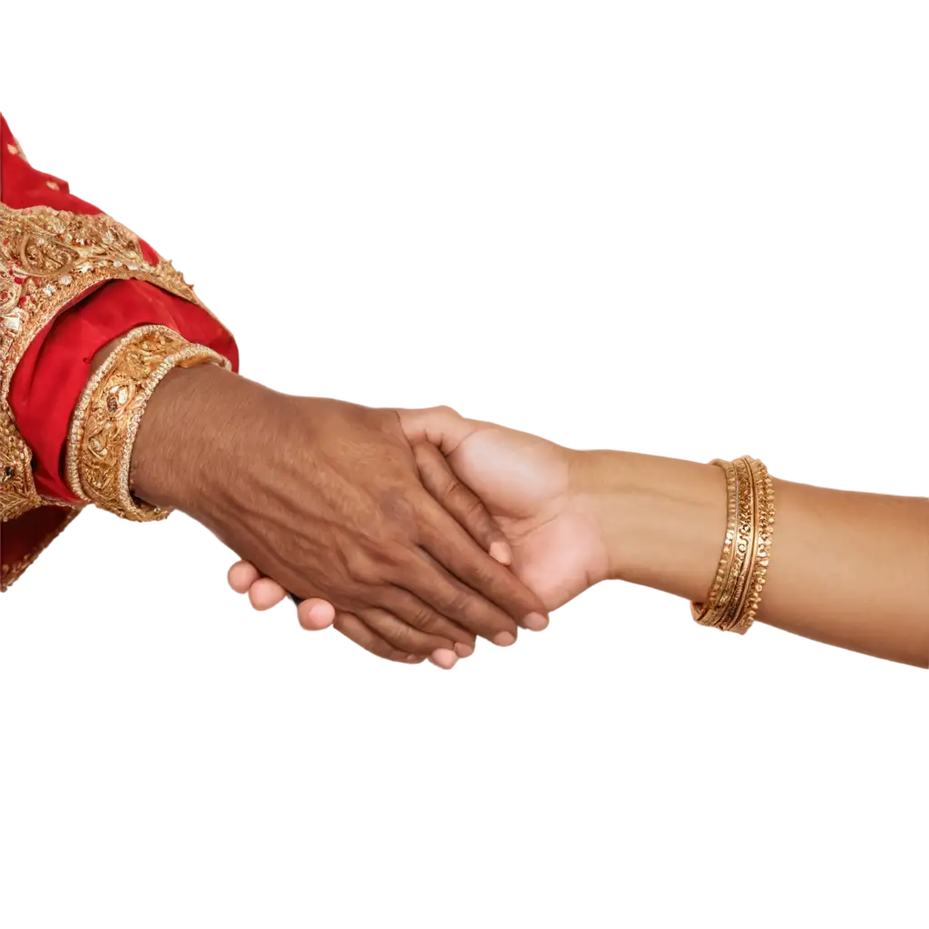 Hands-of-Indian-Marriage-Bride-and-Groom-Handshaking-PNG-Image-for-Clear-Quality