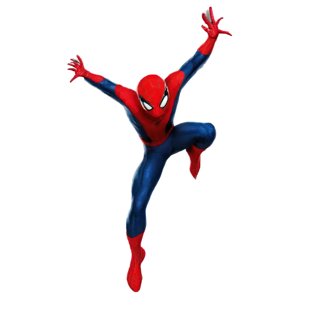 Spiderman-Flying-in-Space-PNG-Stunning-HighQuality-Image-for-Creative-Use