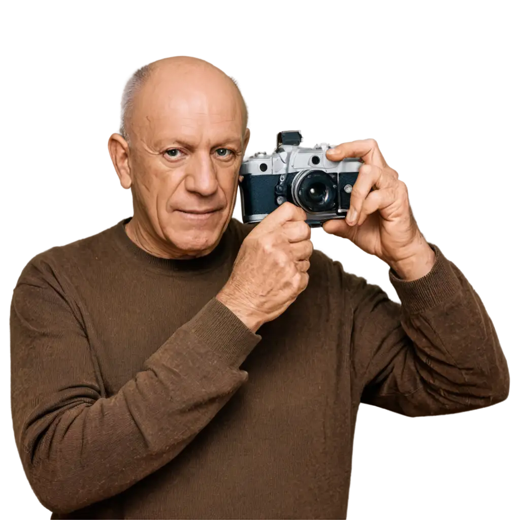 Create-a-PNG-Image-Picasso-with-a-Camera-Artistic-Interpretation