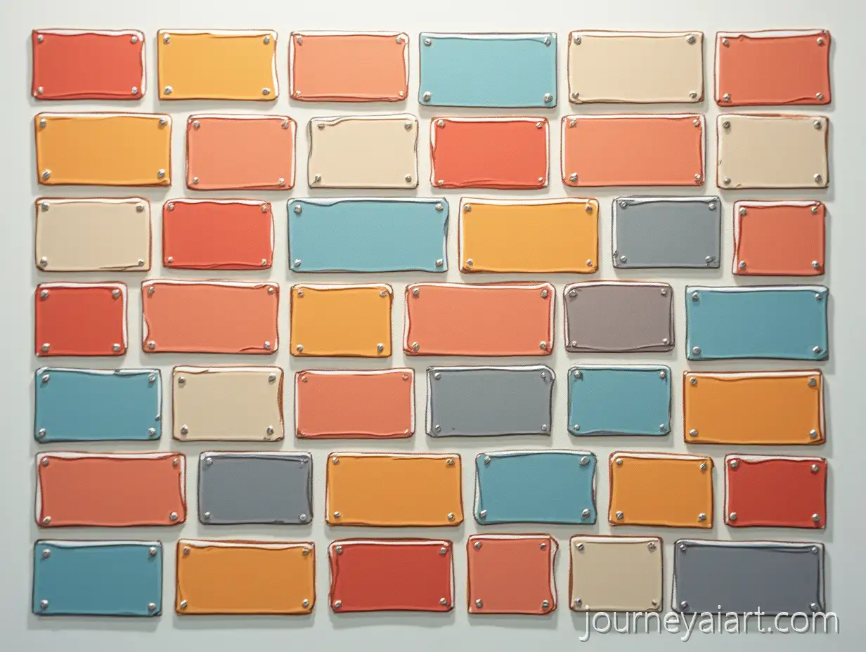Colorful-Tiled-Rectangles-Surrounded-by-Decorative-Mini-Boards-in-Artistic-Pattern