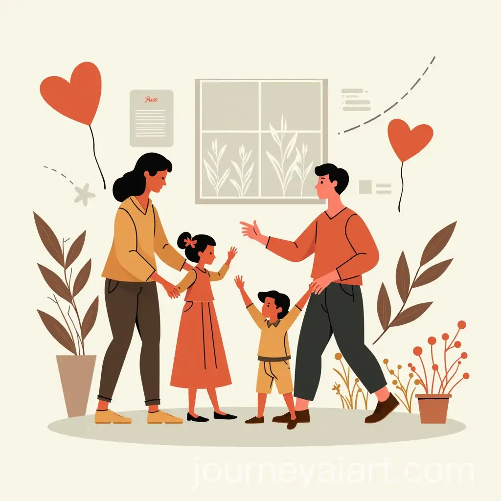 NotionStyle-Family-Bonding-Engaging-in-Creative-Illustration