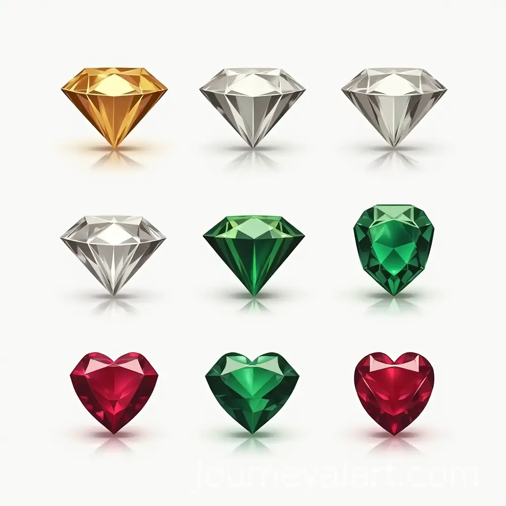 Luxurious-Set-of-Logos-Gold-Silver-Diamond-Emerald-Platinum-Ruby