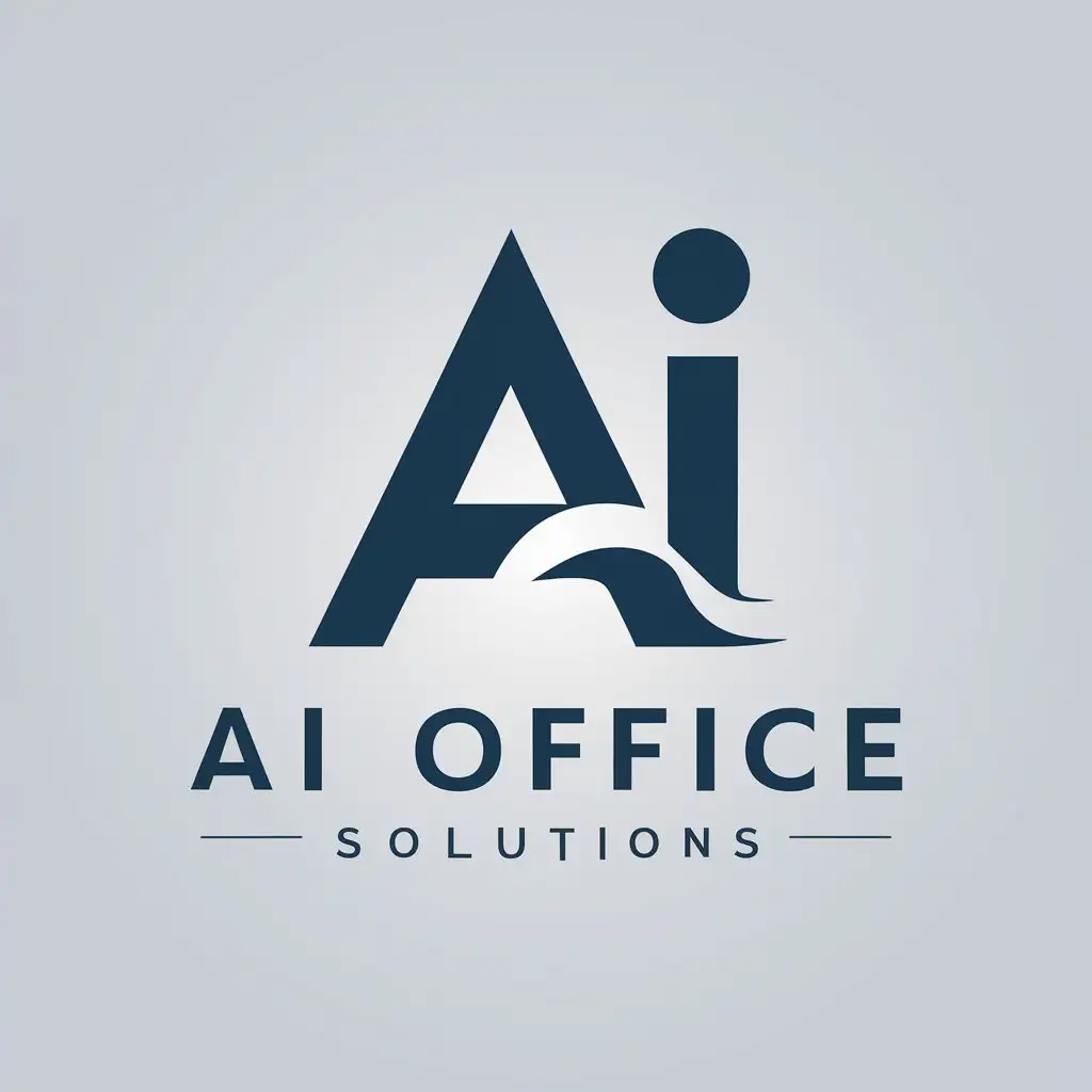 LOGO-Design-For-AI-Office-Solutions-Modern-AI-Symbol-on-Clear-Background