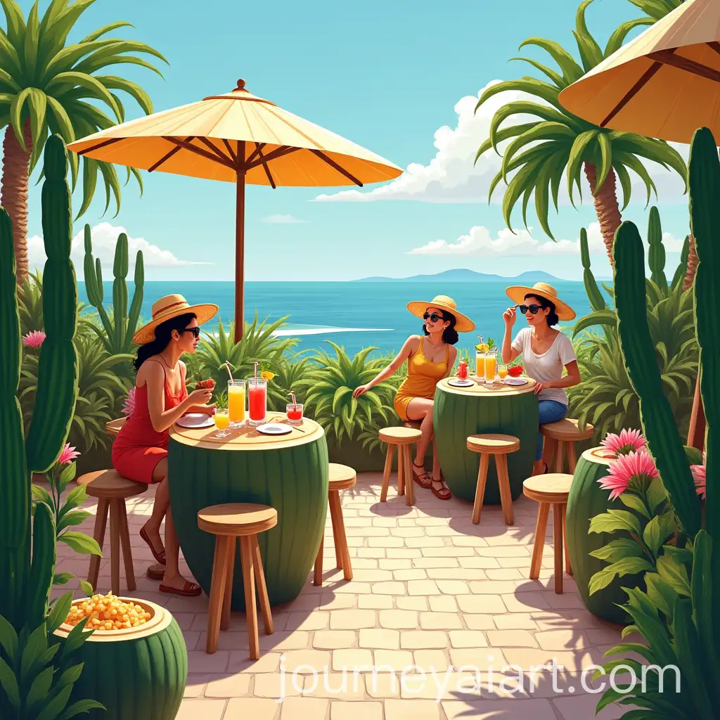 Tropical-RooftopAI-Image-Prompt-Expansion-Lounge-with-Refreshing-Beverages-and-Summer-Fashion