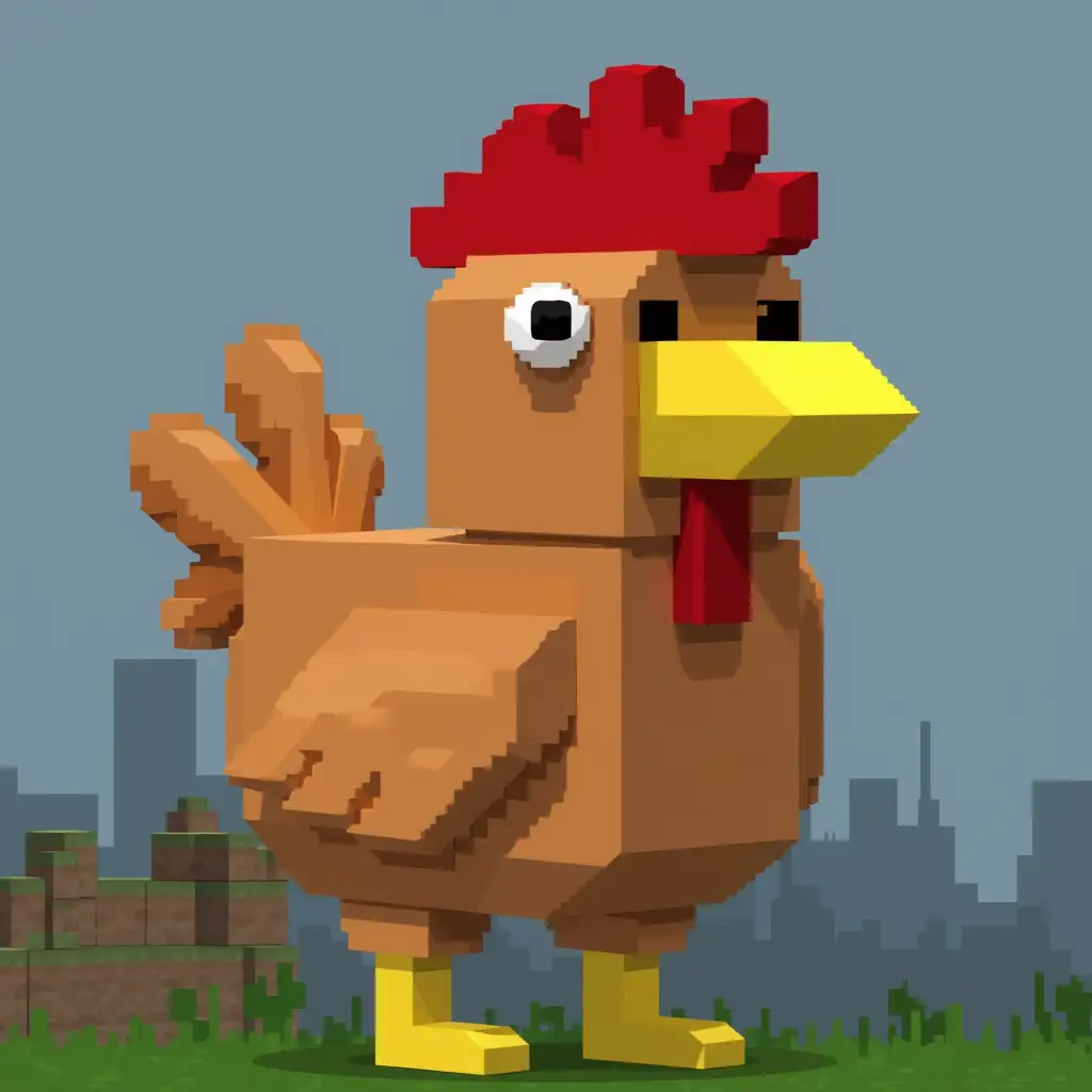 Minecraft CHICKEN JOCKEY🗣🗣🔥🔥🔥