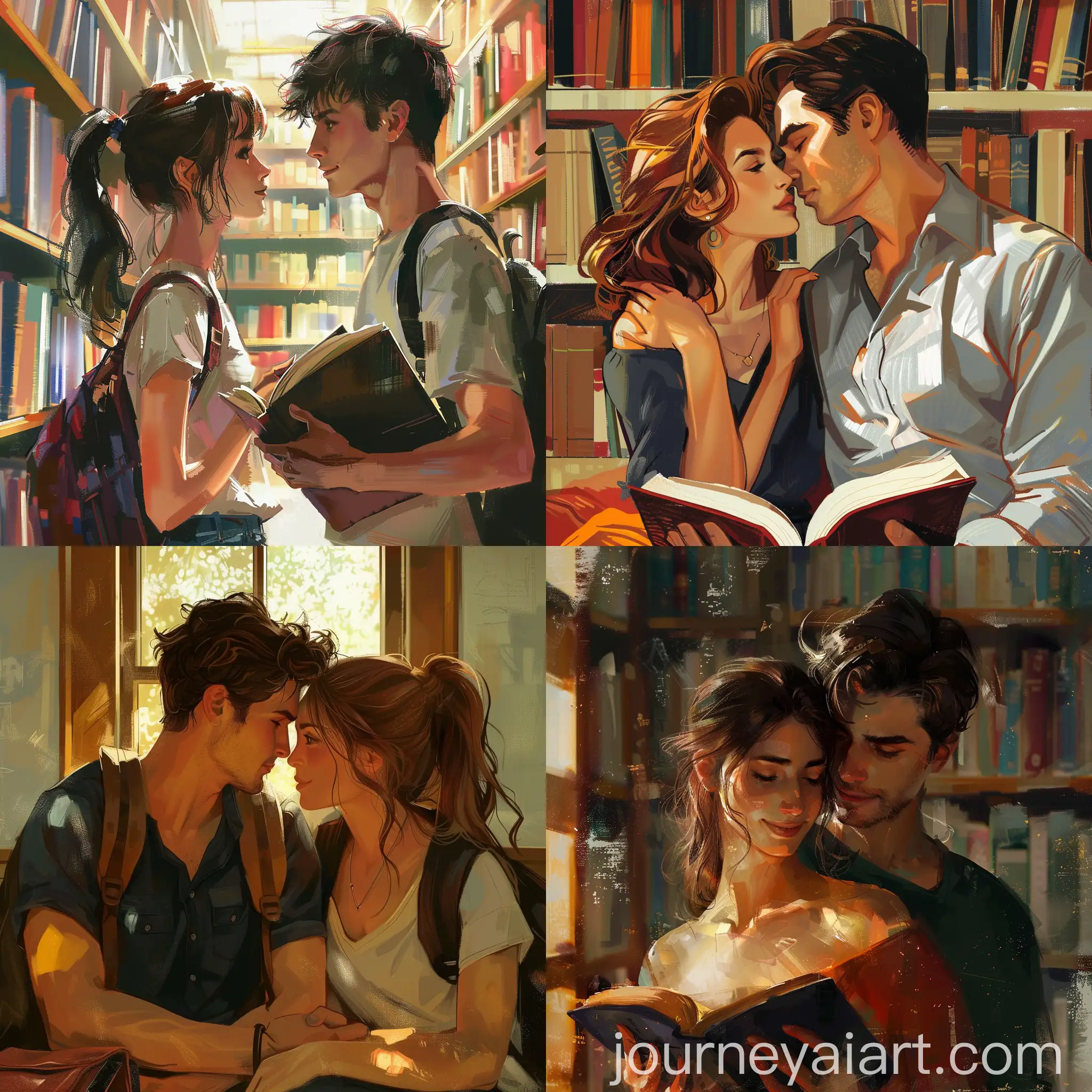 College-Romance-Young-Couple-in-University-Setting