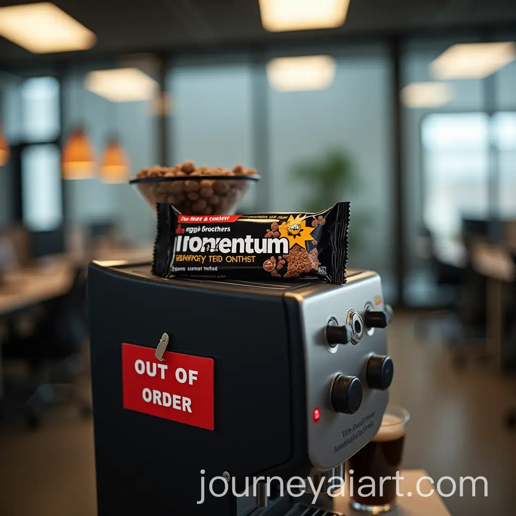 Energy-Bar-Momentum-on-Coffee-Machine-in-Office-with-Out-of-Order-Sign